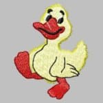 Embroidery design "Duckling"