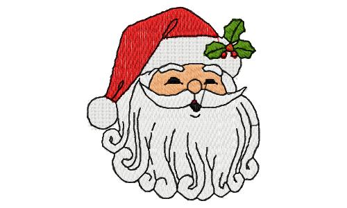 Kind Santa Claus-embroidery design