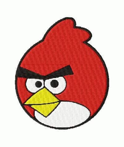 free embroidery design angry birds