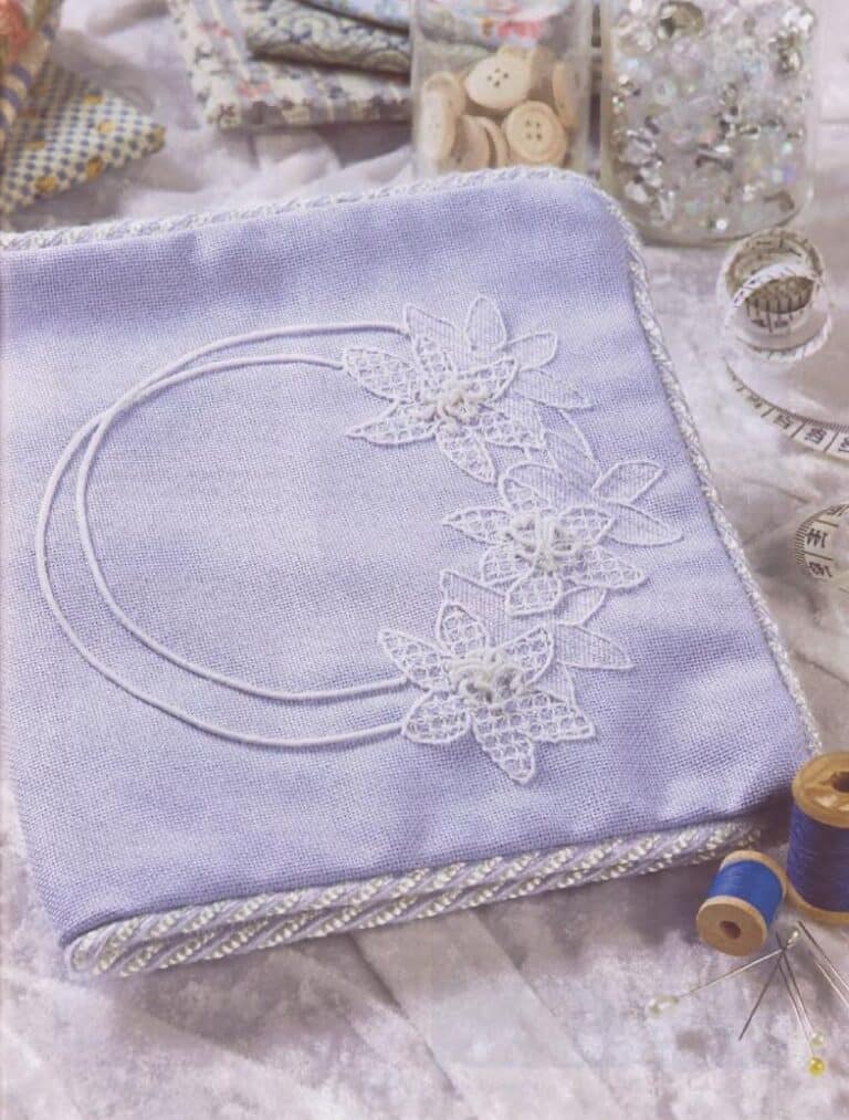Blackwork embroidery project