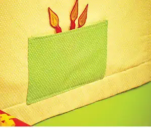 How to Make a Birthday Banner with Machine Embroidery and Appliqué