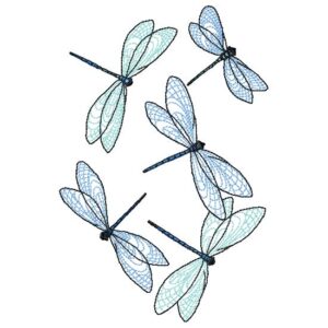 Dragonflies-embroidery design