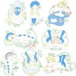Beauty Rest and Spa -embroidery designs Beauty rest and spa -embroidery designs