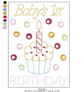 Greeting cards-embroidery designs