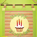 How to Make a Birthday Banner with Machine Embroidery and Appliqué — Complete Sewing Tutorial How to Make a Birthday Banner with Machine Embroidery and Appliqué — Complete Sewing Tutorial