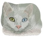Kitty-embroidery design