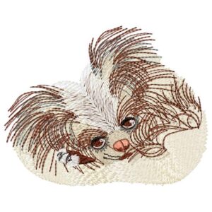 Little dog-embroidery design