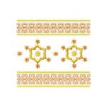 Ornament in the Byzantine style-embroidery design