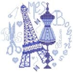 Paris-embroidery design