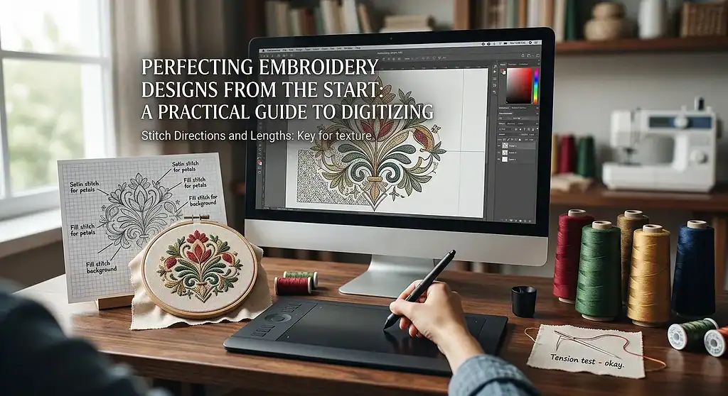 Perfecting embroidery designs from the start: a practical guide to digitizing