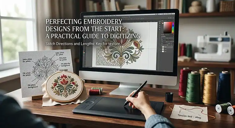 Perfecting embroidery designs from the start: a practical guide to digitizing